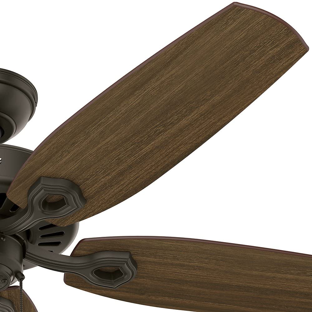 Hunter Builder Elite 52" Ultra Quiet Modern Home Ceiling Fan, New Bronze (Used)