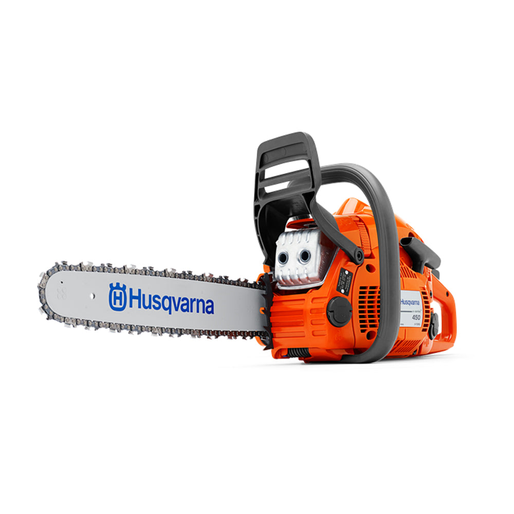 Husqvarna 450 II E Series 50.2cc 18 Inch Gas Powered Chainsaw w/ Case (Open Box)
