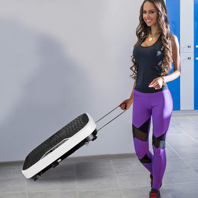 Hurtle Vibration Plate Machine for Body Exercise Workout Training (Open Box)
