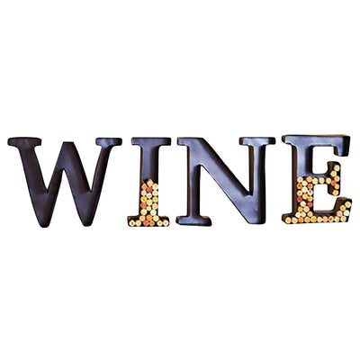 Hoovy HV-585 Metal Wine Cork Holder Display Hanging Wall Décor, Wine (Open Box)