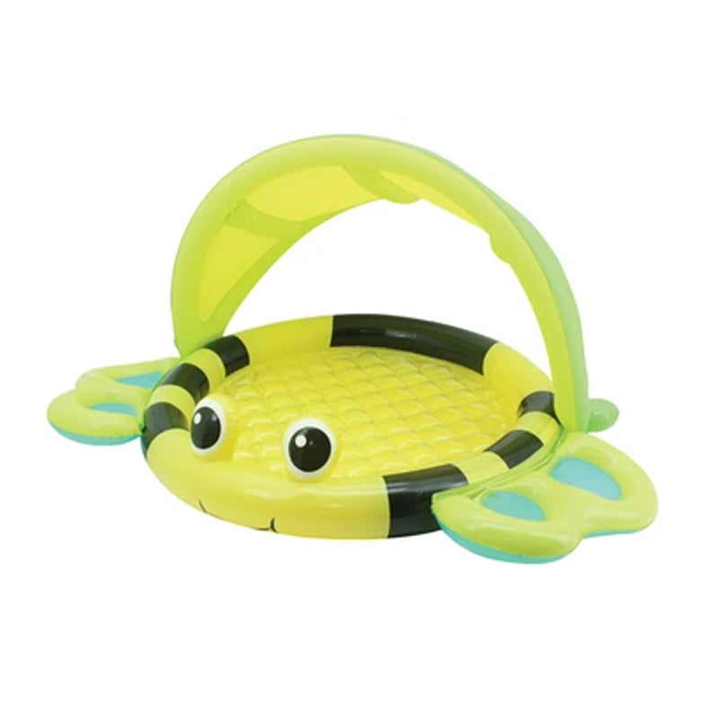 Hoovy HV-620 Bumble Bee Inflatable Toddler and Kids Pool with Detachable Canopy