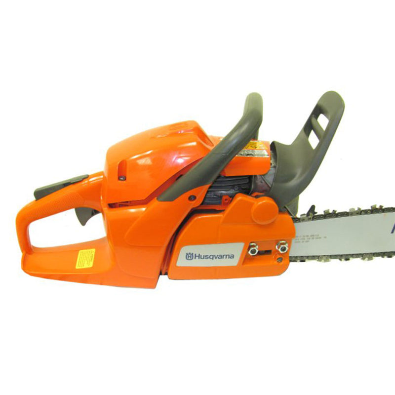 Husqvarna 455 Rancher 20 Inch Gas Powered Chainsaw and 440 Toy Kids Chainsaw - VMInnovations