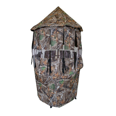 Cooper Hunting Bow Master RealTree Hunting Blind w/ TM100 Tree Mount (Used)
