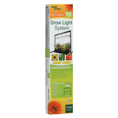 Hydrofarm 24.5" Jump Start 2 Ft T5 Grow Light System with 24W Tube (Open Box)