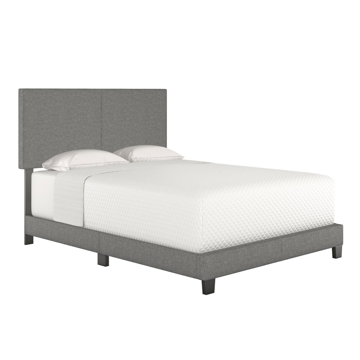 Boyd Sleep Upholstered Queen Bed Frame Foundation and Headboard (For Parts)