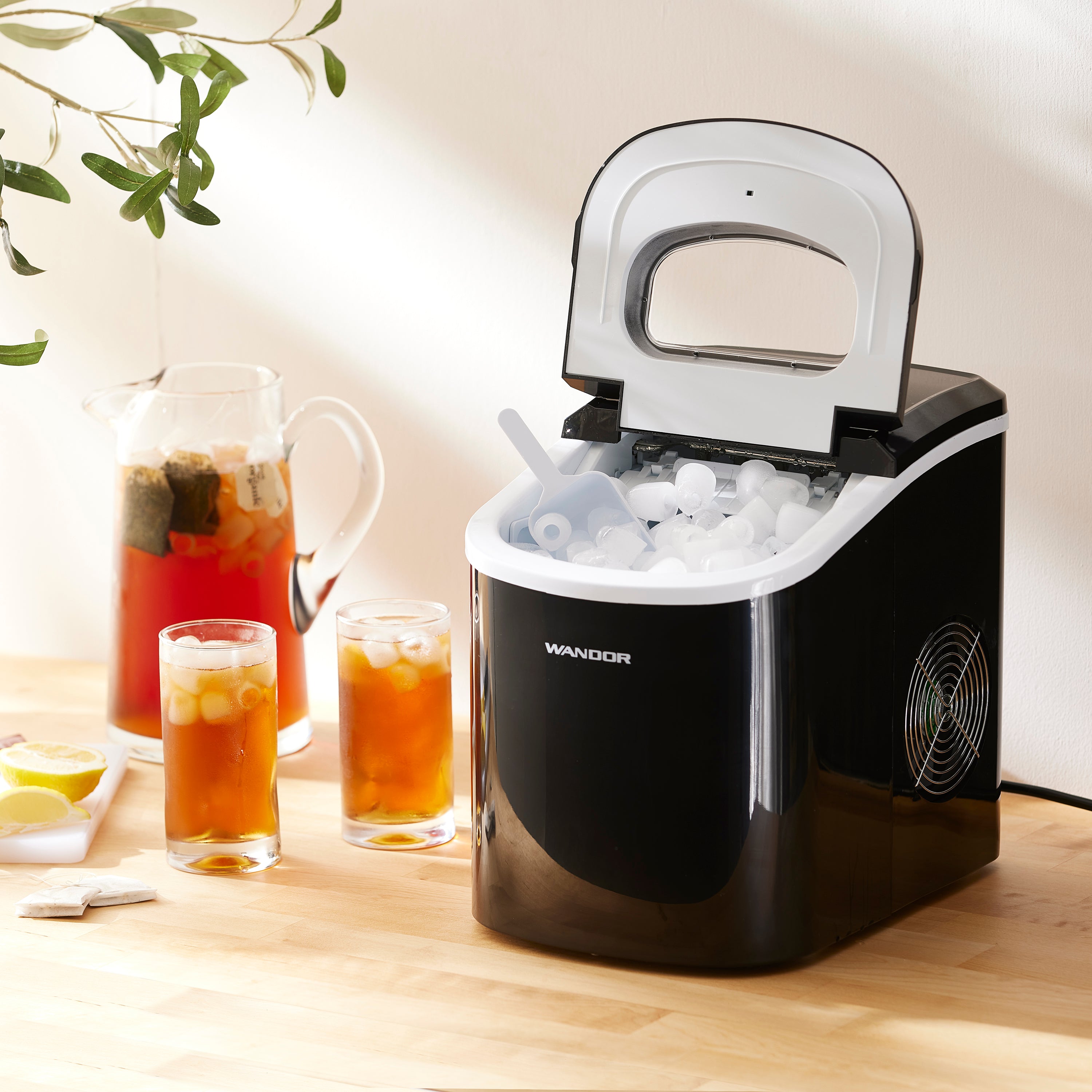 WANDOR HZB-12A Compact Portable Top Load Ice Maker with LED Display (Open Box) - VMInnovations