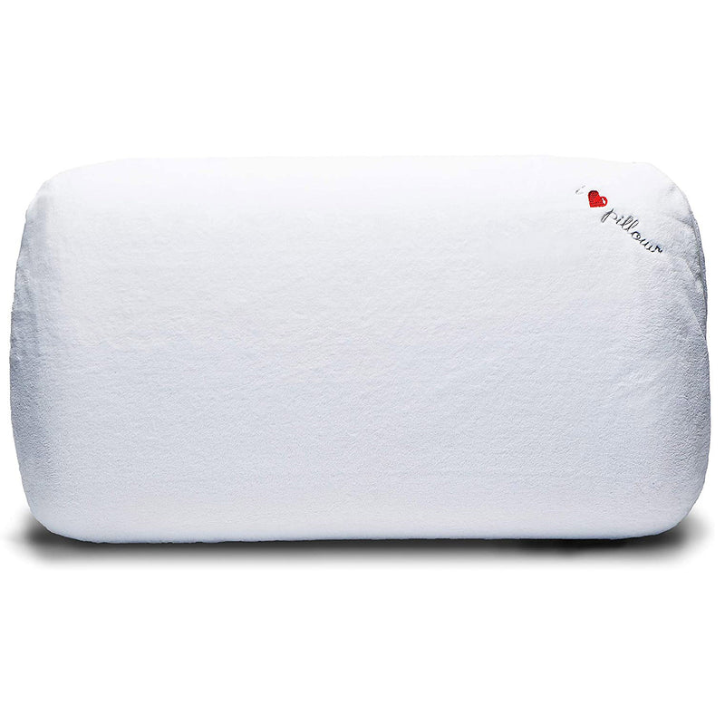 I Love Pillow Comfort Medium Profile Memory Foam Sleep Pillow, Queen (4 Pack)