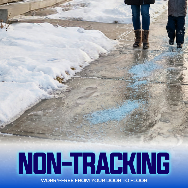 Snow Joe Ice Beater Calcium Blend Ice Melt for Walkways, Works to -15°F, 50 lb - VMInnovations