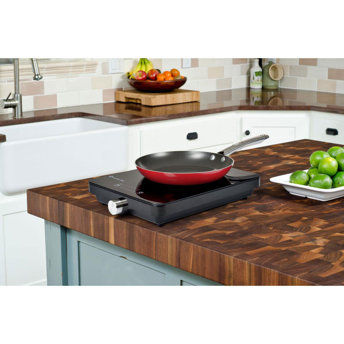 Avalon Bay Electric Portable Ceramic Deluxe Countertop Induction Cooktop Burner