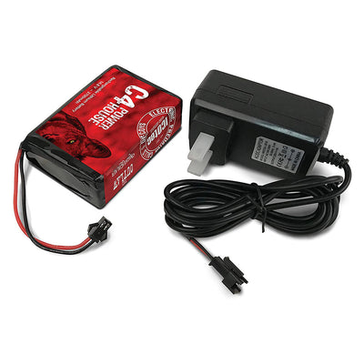 ICOtec C4 Power House Lithium Battery and Charger Pack, Lasts Up to 40 Hours