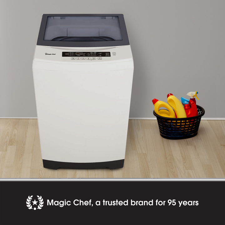 Magic Chef 3.0 Cubic Feet Top Load Compact Washer with 6 Cycles & 3 Water Levels