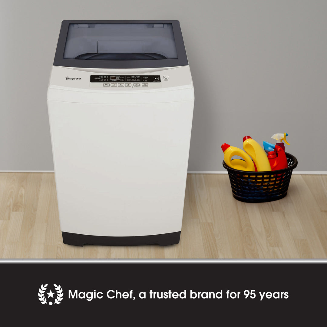 Magic Chef 3.0 Cubic Feet Top Load Compact Washer with 6 Cycles & 3 Water Levels - VMInnovations