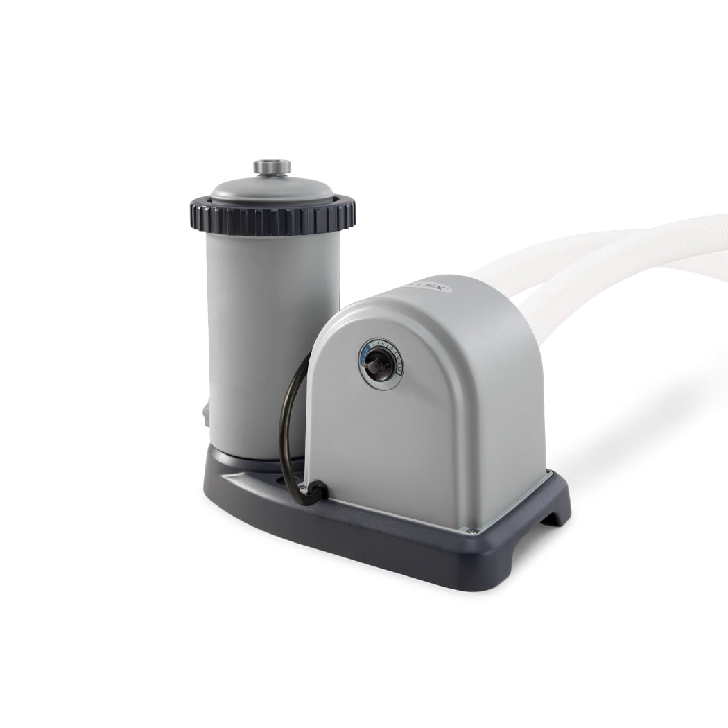 Intex 1500 GPH Pool Filter Cartridge Pump with Timer & GFCI (Open Box) (2 Pack) - VMInnovations