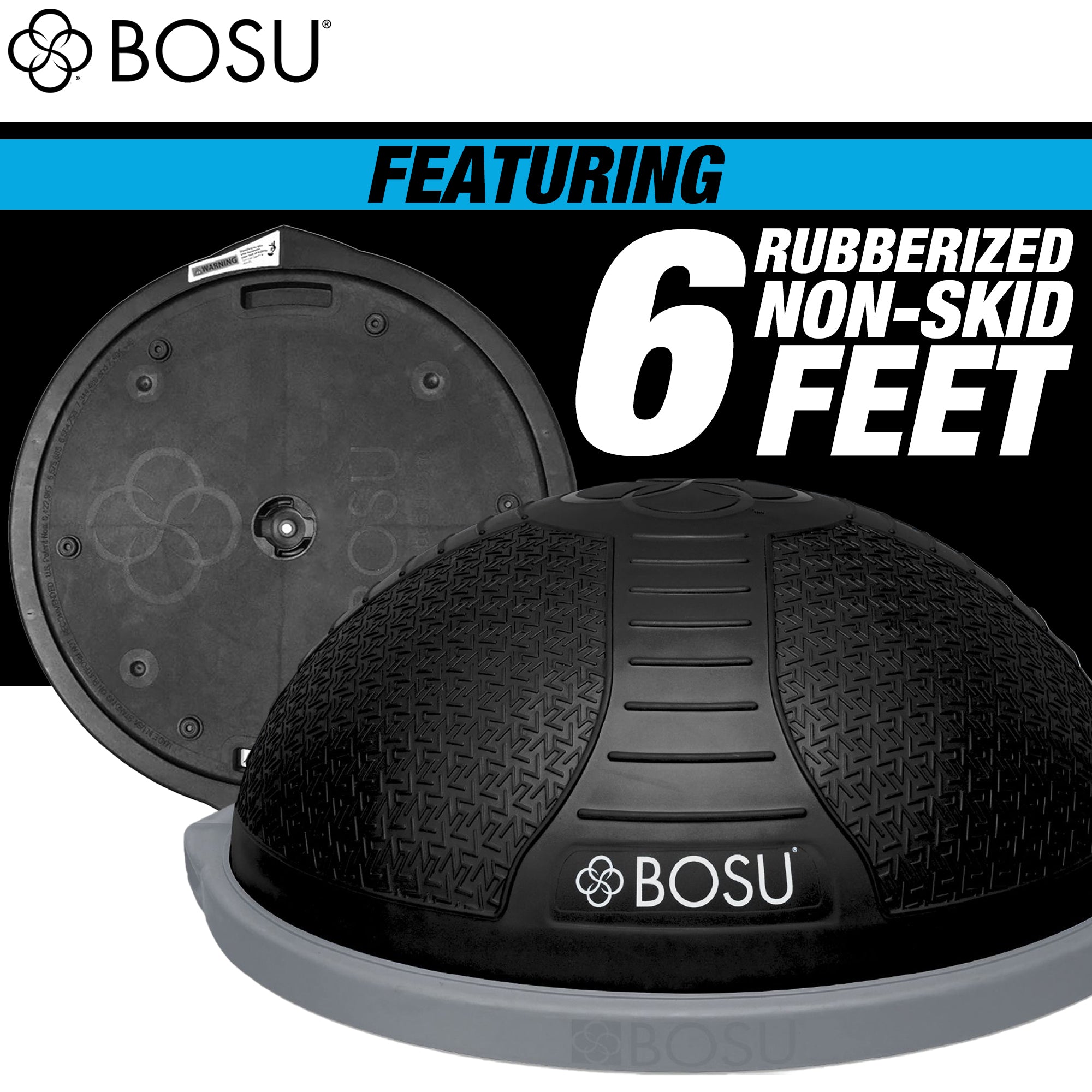 Bosu NEXGEN Balance Strength Trainer, Home Gym Workout Equipment, 26"(Open Box) - VMInnovations