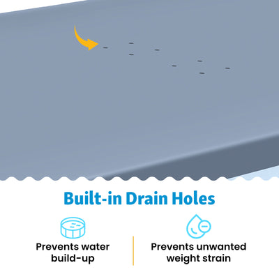 Funsicle 18’ Durable Pool Cover for Oasis and Activity Pools, Gray (Used) - VMInnovations