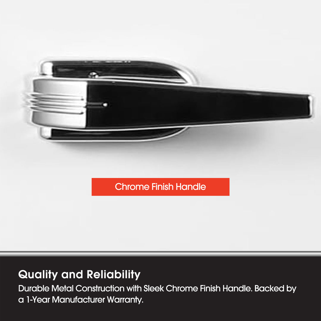 Magic Chef 1.6 Cubic Feet Retro Style Mini Fridge with Interior LED Light, White