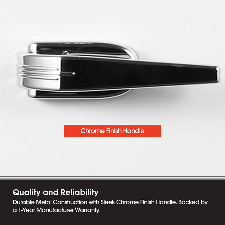 Magic Chef 1.6 Cubic Feet Retro Style Mini Fridge with Interior LED Light, White