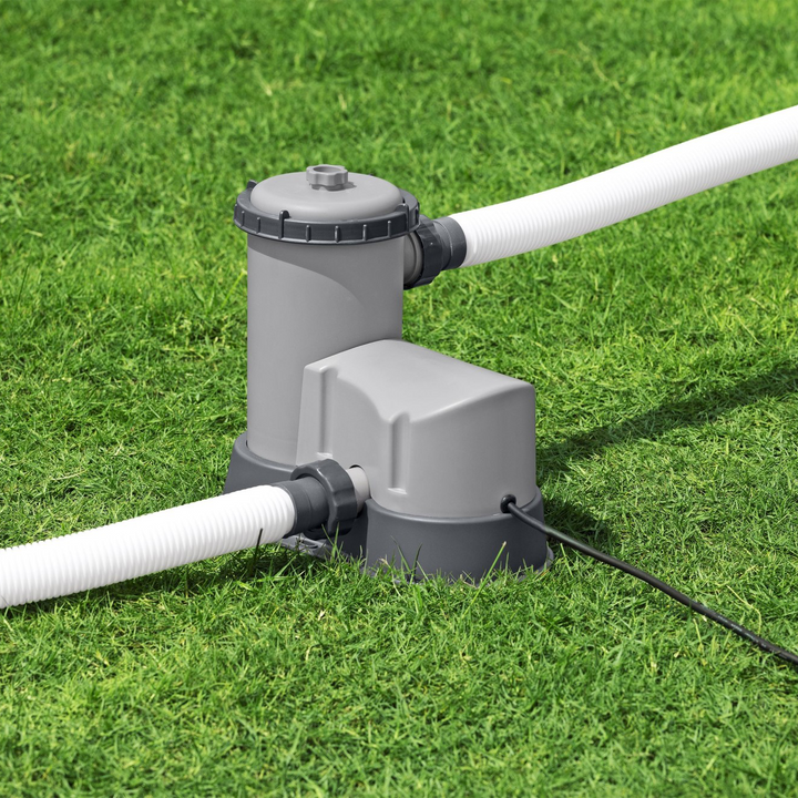 Bestway 58390E Flowclear 1500 GPH Filter Pump for Above Ground Swimming Pool