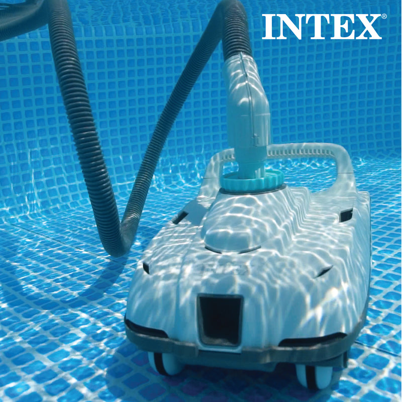 Intex Automatic Pressure Side Pool Cleaner w/Hose & Converter(For Parts)