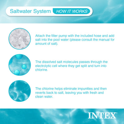 Intex CG-26669 120V Krystal Clear Saltwater Pool Chlorinator (Open Box) (2 Pack) - VMInnovations