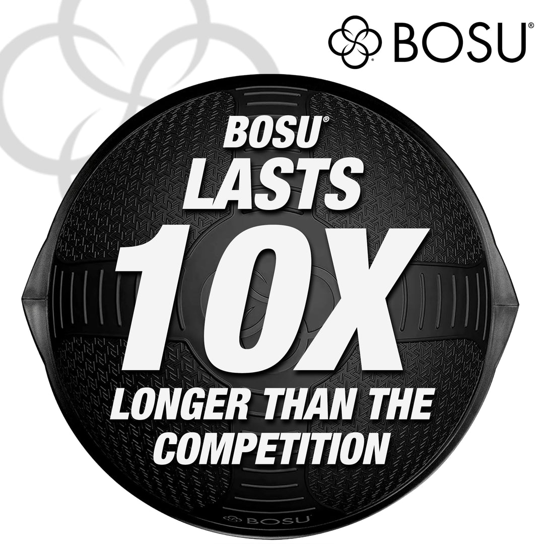 Bosu NEXGEN Balance Strength Trainer, Home Gym Workout Equipment, 26", Black - VMInnovations