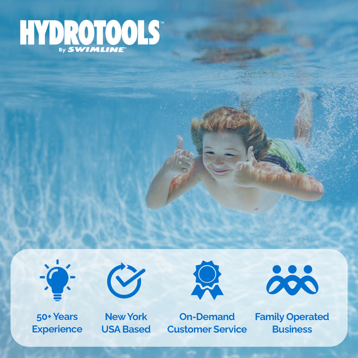 Swimline Hydrotools Solar Power Floating Pool Fountain, Underwater LED Lights