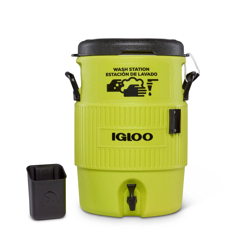 Igloo Portable 5 Gallon Sports Station Water Dispenser Jug with Spigot(Open Box)