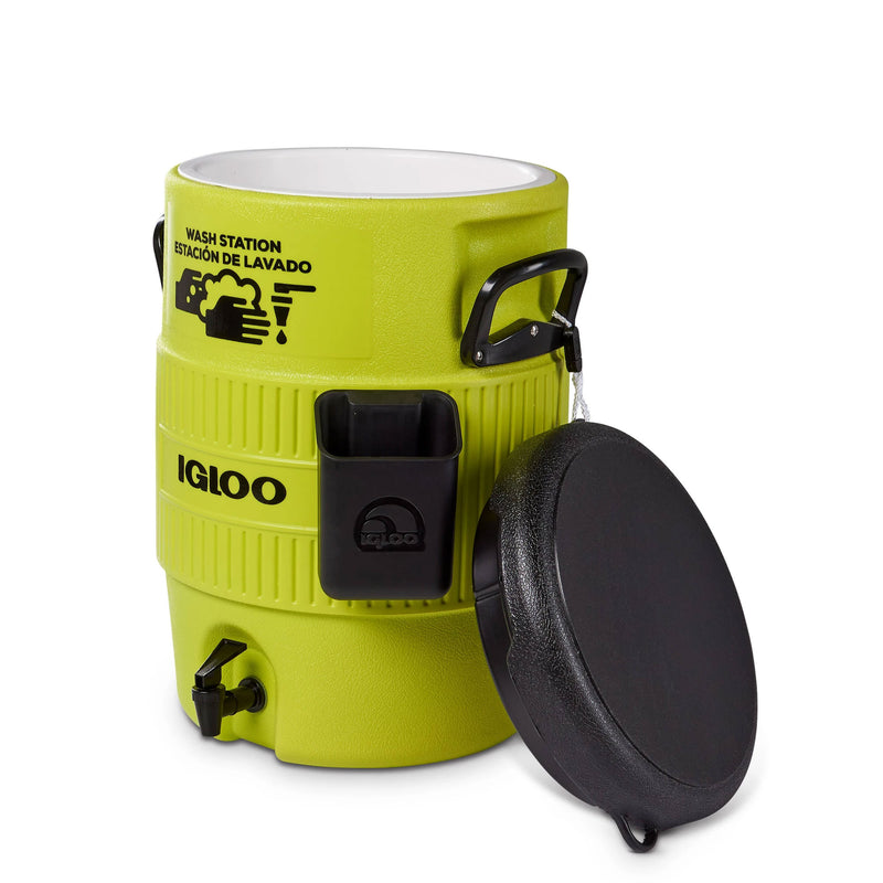 Igloo Portable 5 Gallon Sports Station Water Dispenser Jug with Spigot(Open Box)