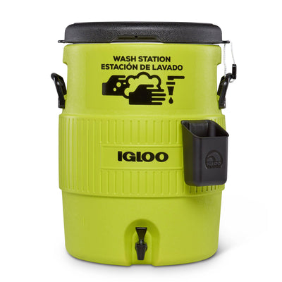 Igloo Portable 10 Gallon Camping Handwash Station Water Dispenser Jug w/ Spigot