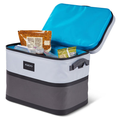 Igloo Reactor Soft Sided Insulated Waterproof Cooler Bag, Gray (For Parts)