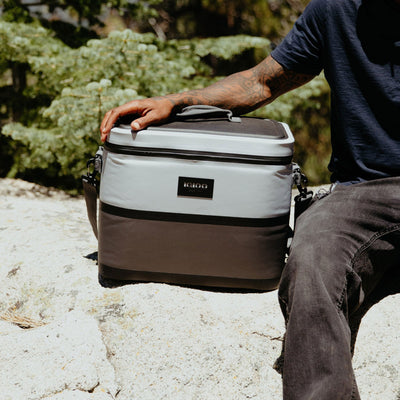 Igloo Reactor Soft Sided Insulated Waterproof Cooler Bag, Gray (For Parts)