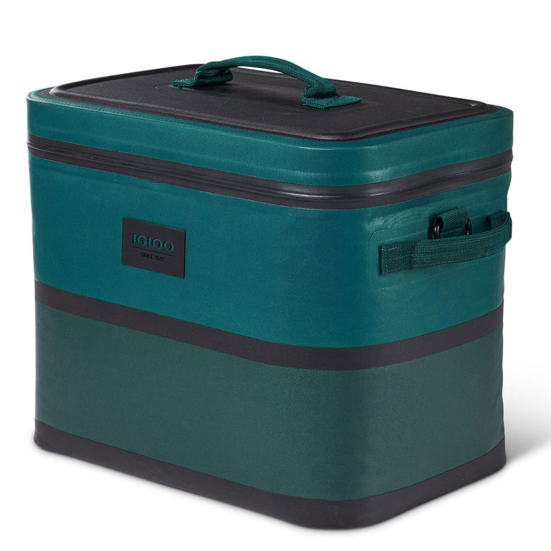 Igloo Reactor 30 Can Soft Sided Insulated Waterproof Cooler Bag, Teal (Used)