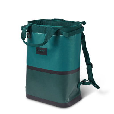 Igloo Reactor 46 Can Soft Insulated Cinch Backpack Cooler Bag, Teal (Used)