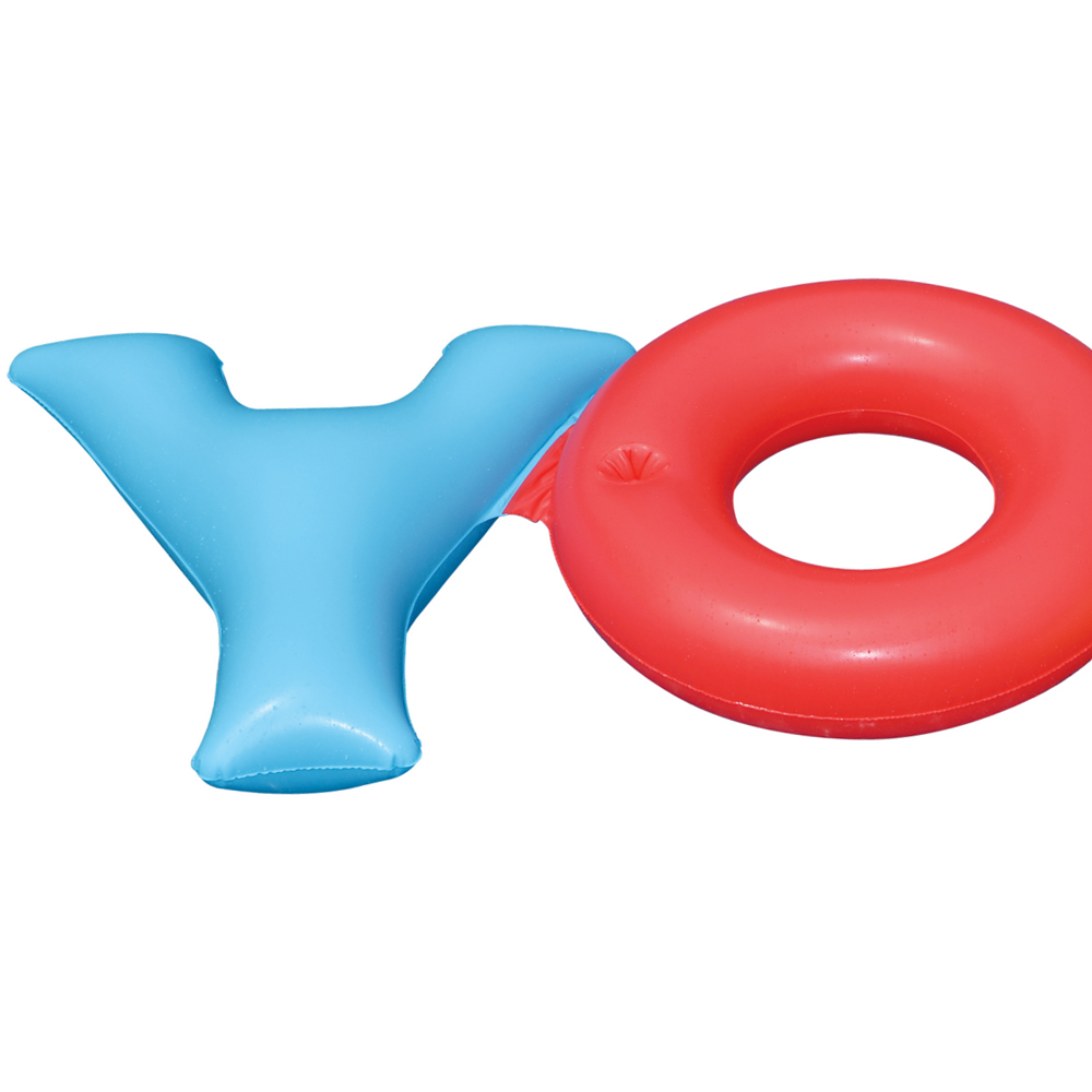 Swimline Inflatable YOLO! Swimming Pool Backyard Fun Float Tube (Open Box)