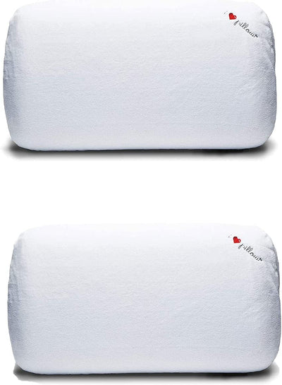 I Love Pillow Comfort Medium Profile Memory Foam Sleep Pillow, Queen (2 Pack)