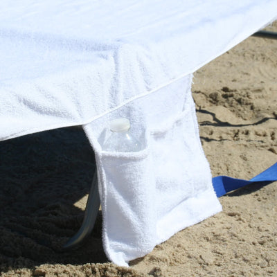 Ostrich Custom Fitted Towel for Chaise Lounge Beach Chair, Towel Cover Only