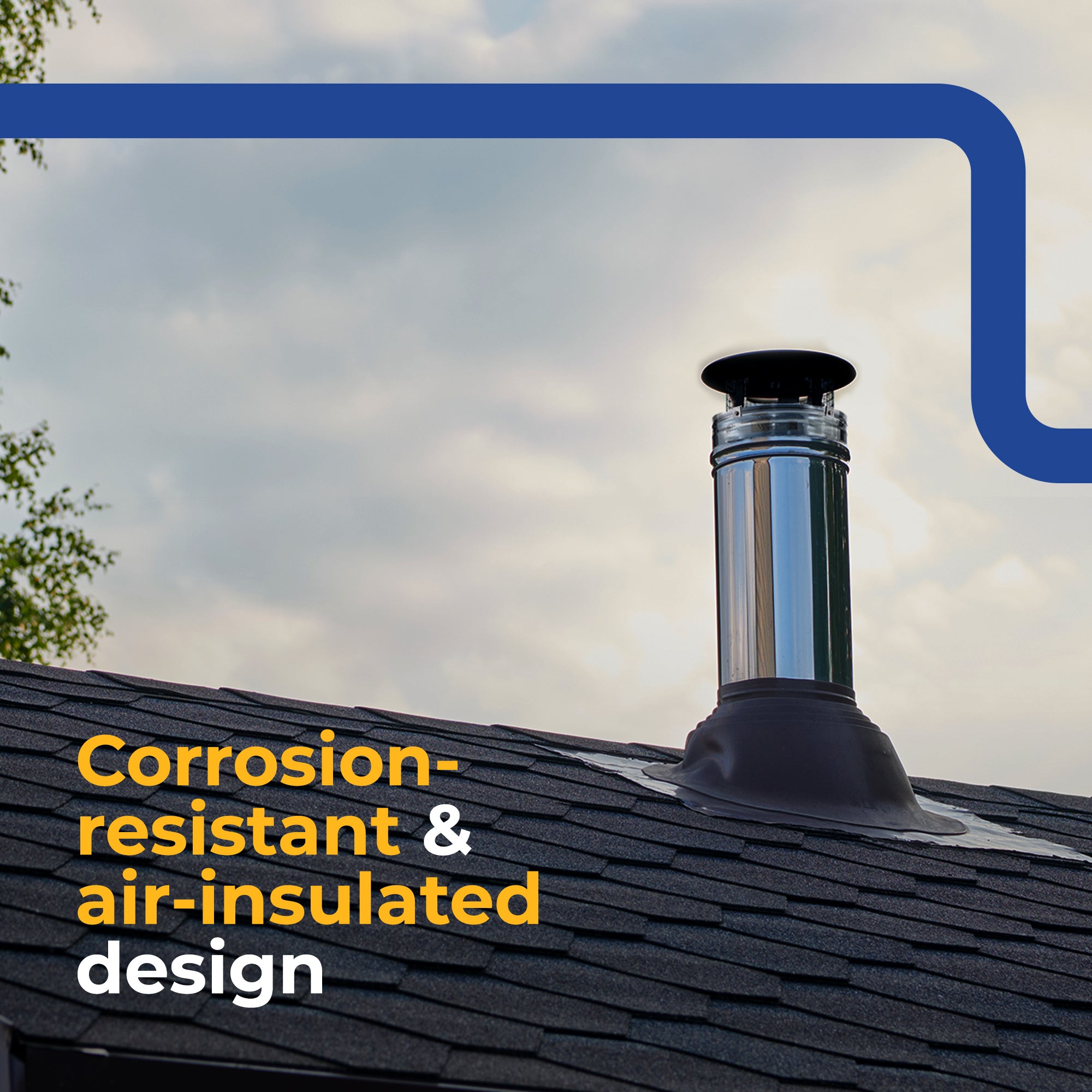 DuraVent DuraPlus 6" Stainless Steel Chimney Cap for Dryer Parts (Open Box) - VMInnovations