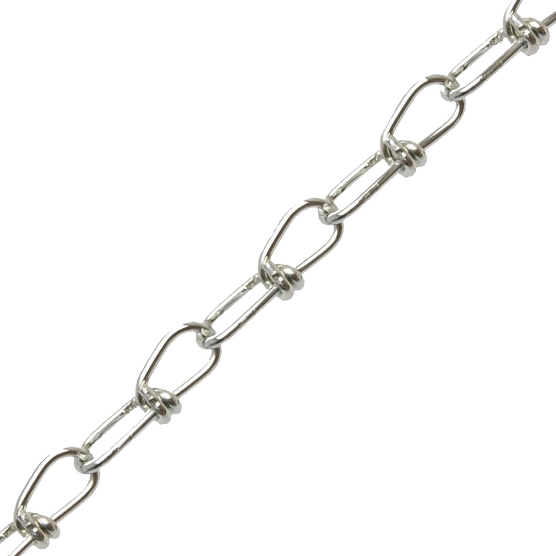 Campbell Chain & Fittings Steel Zinc Plated Inco Double Loop Chain Square Pail