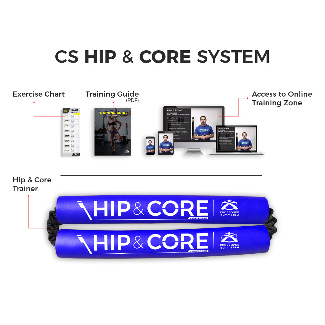 Crossover Symmetry CS Hip and Core Loop Heavy Resistance Band System (Open Box)