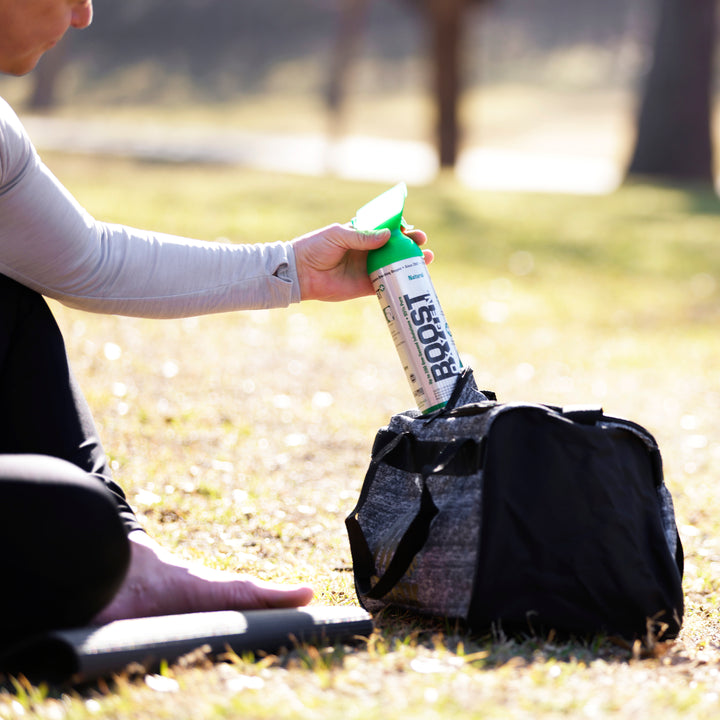 Boost Oxygen Natural 4 Portable Pure Canned Oxygen Canister with 1 Pocket Sized