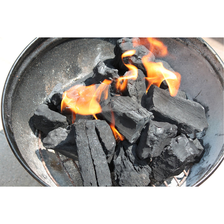 Jealous Devil Natural Hardwood Wood Lump Grill Charcoal, 35 Pounds (4 Pack)