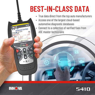 INNOVA CarScan Diagnostics Bluetooth Code Reader Automotive Scanner Tool (Used)