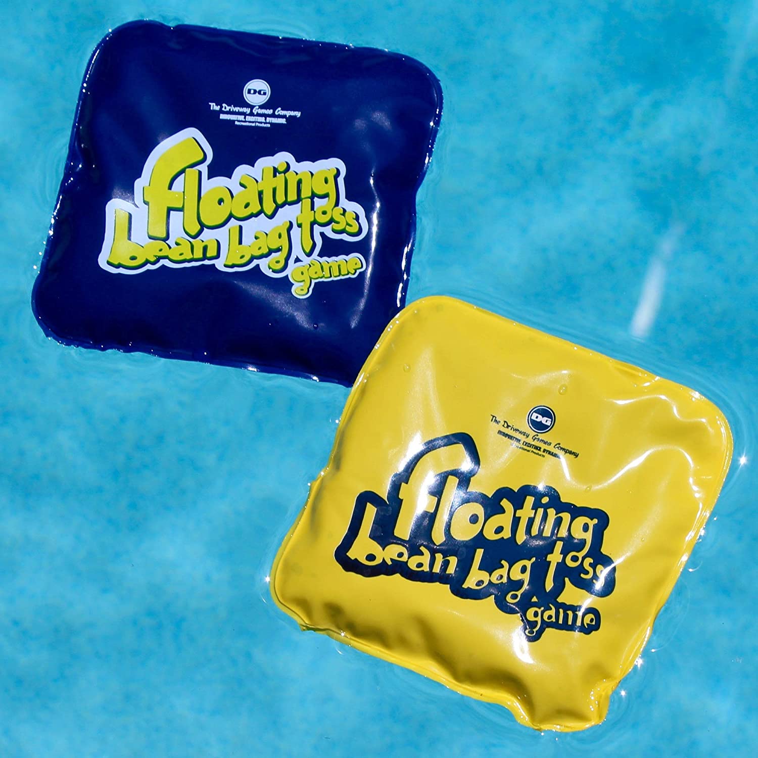 Driveway Games Floating Bean Bag Toss Inflatable Cornhole Game for Pool (Used) - VMInnovations