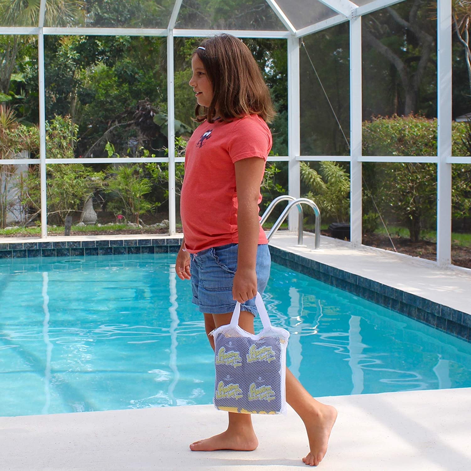 Driveway Games Floating Bean Bag Toss Inflatable Cornhole Game for Pool (Used) - VMInnovations