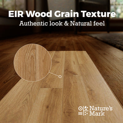 Nature's Mark Vinyl Flooring, Modern Hardwood, 22.16 sq. ft. per Carton, Haven