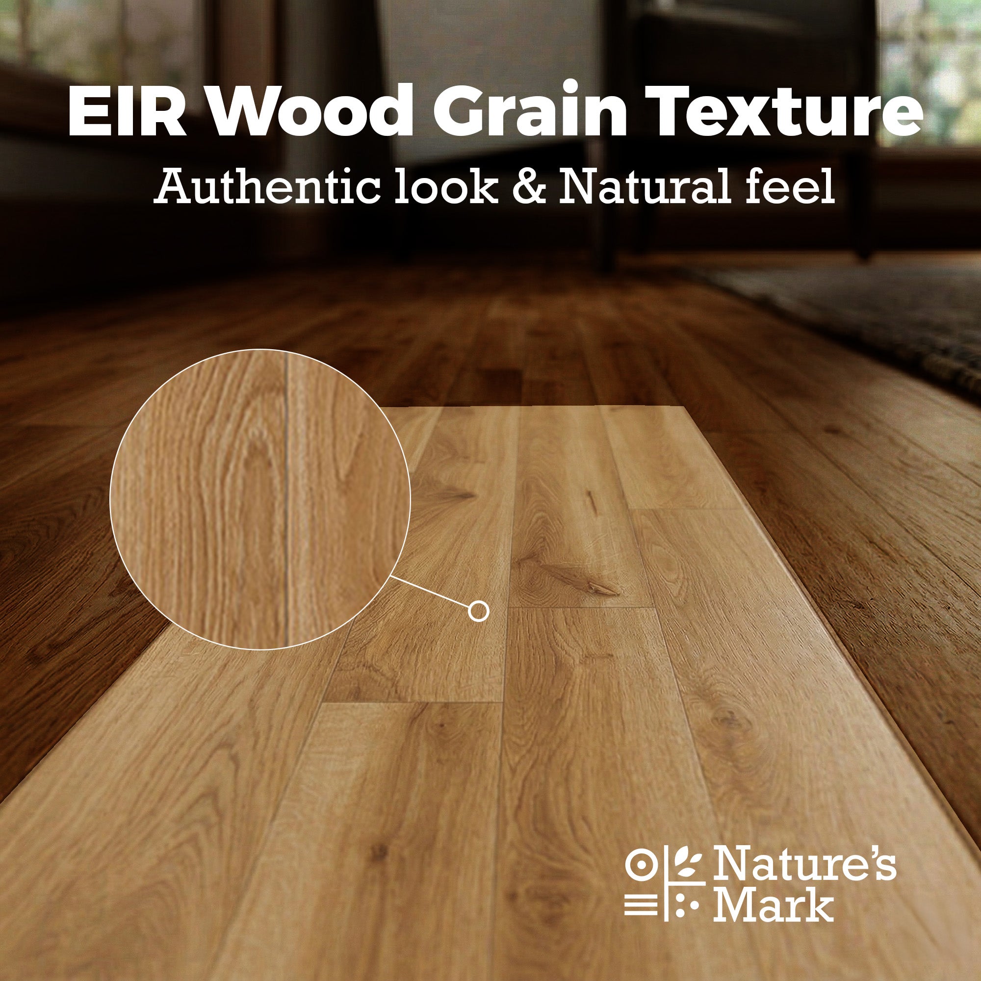 Nature's Mark Vinyl Flooring, Modern Hardwood, 22.16 sq. ft. per Carton, Haven - VMInnovations