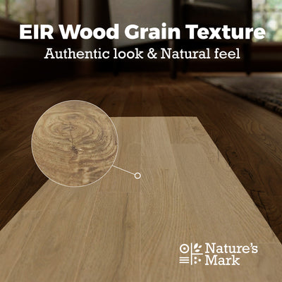 Nature's Mark Vinyl Flooring, Modern Hardwood, 22.16 sq. ft. per Carton, Sahara - VMInnovations