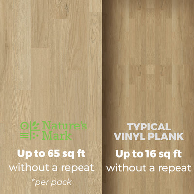Nature's Mark Vinyl Flooring, Modern Hardwood, 22.16 sq. ft. per Carton, Madison