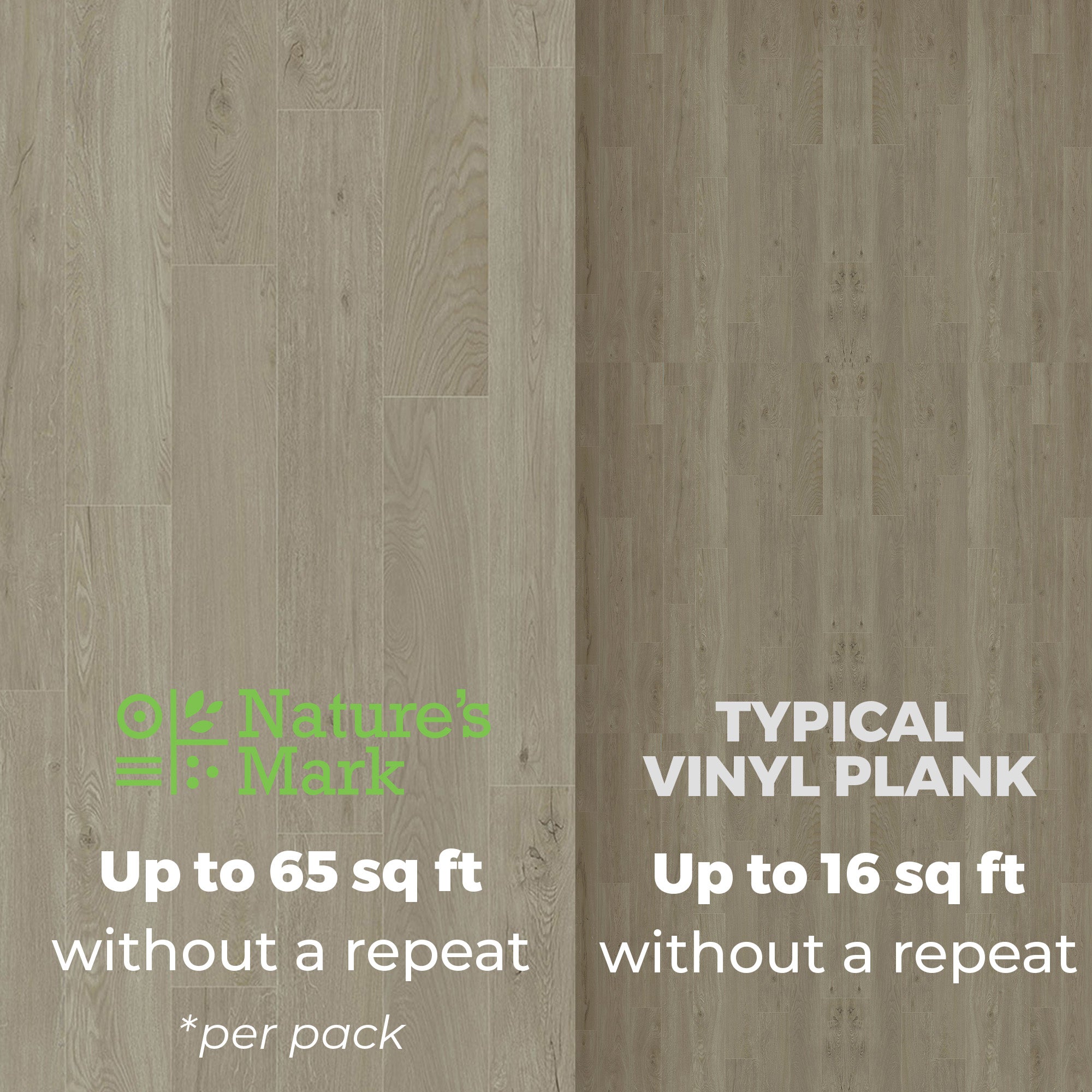 Nature's Mark Vinyl Flooring, Modern Hardwood, 22.16 sq. ft. per Carton, Sinatra - VMInnovations