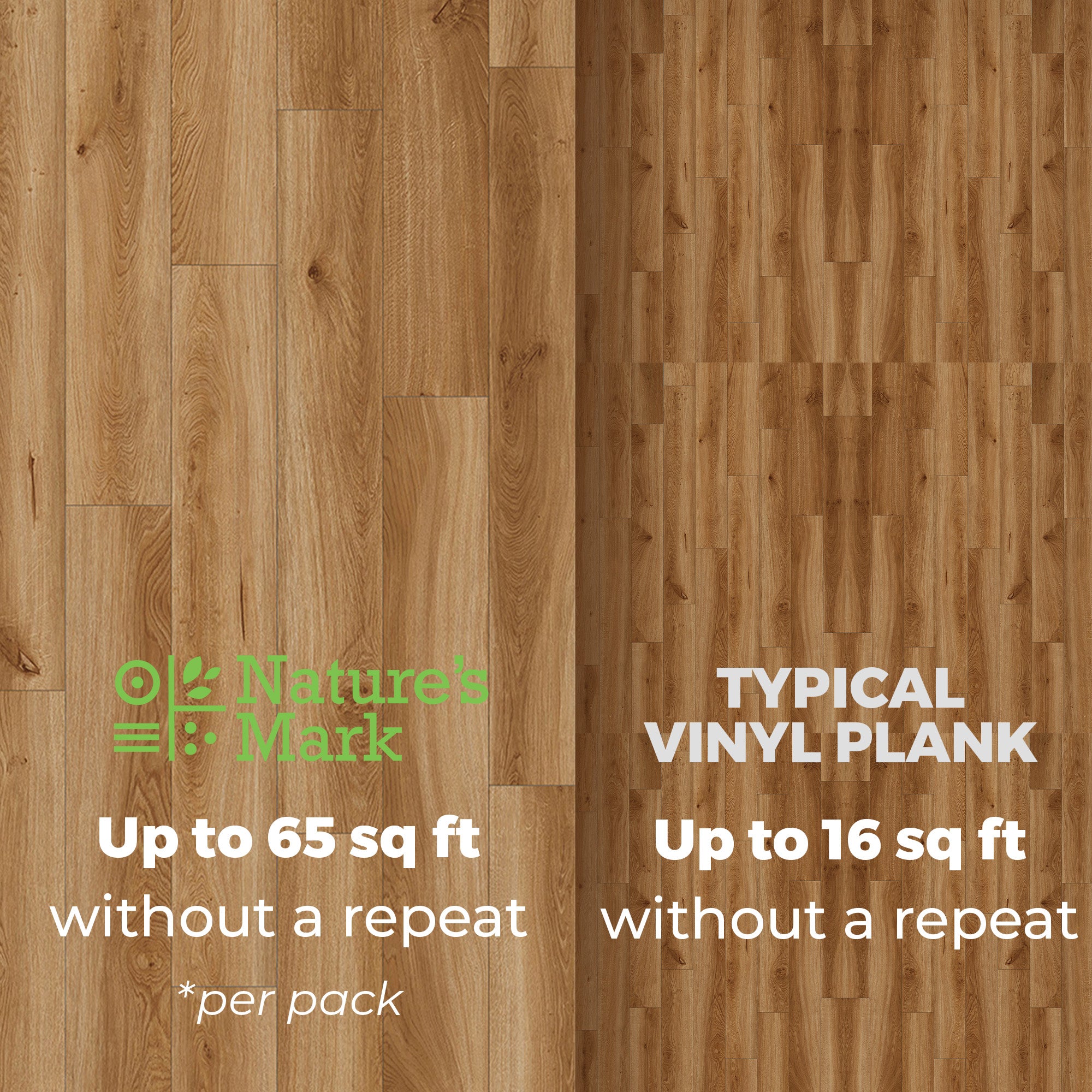 Nature's Mark Vinyl Flooring, Modern Hardwood, 22.16 sq. ft. per Carton, Haven - VMInnovations